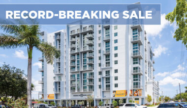 Douglas Enclave high-rise apartment building.