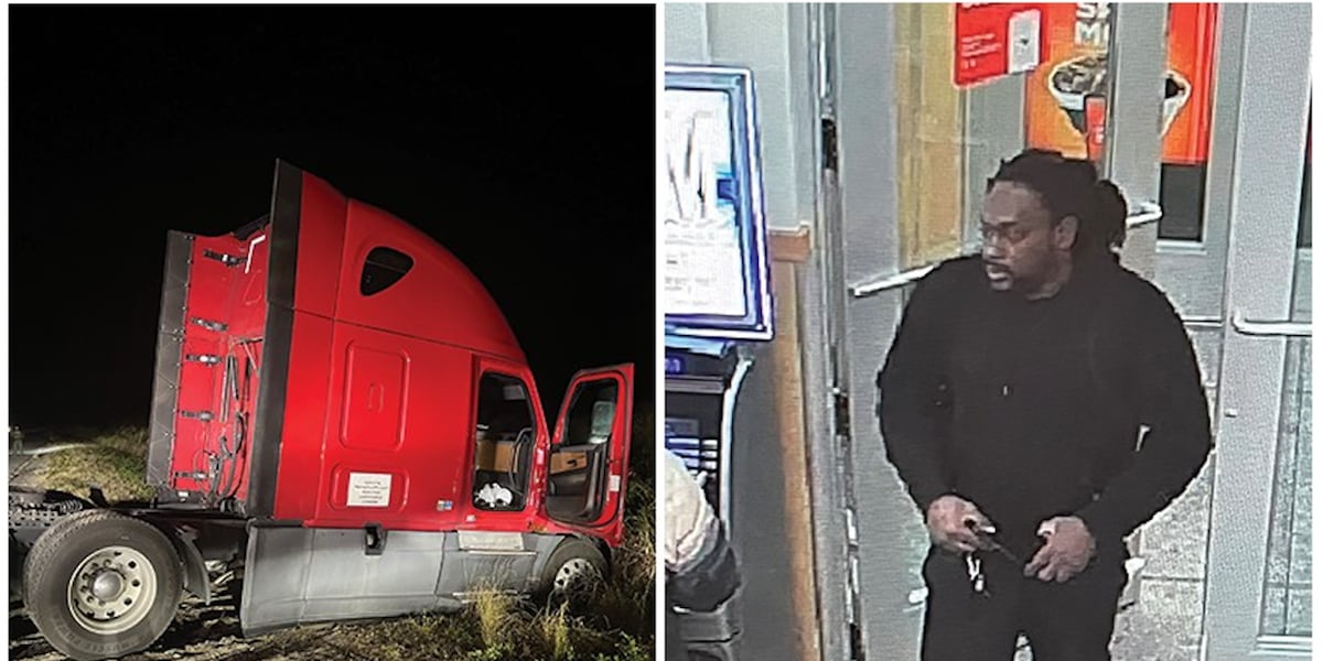 Florida truck driver arrested after blood found in crashed semi-truck in St. Lucie County