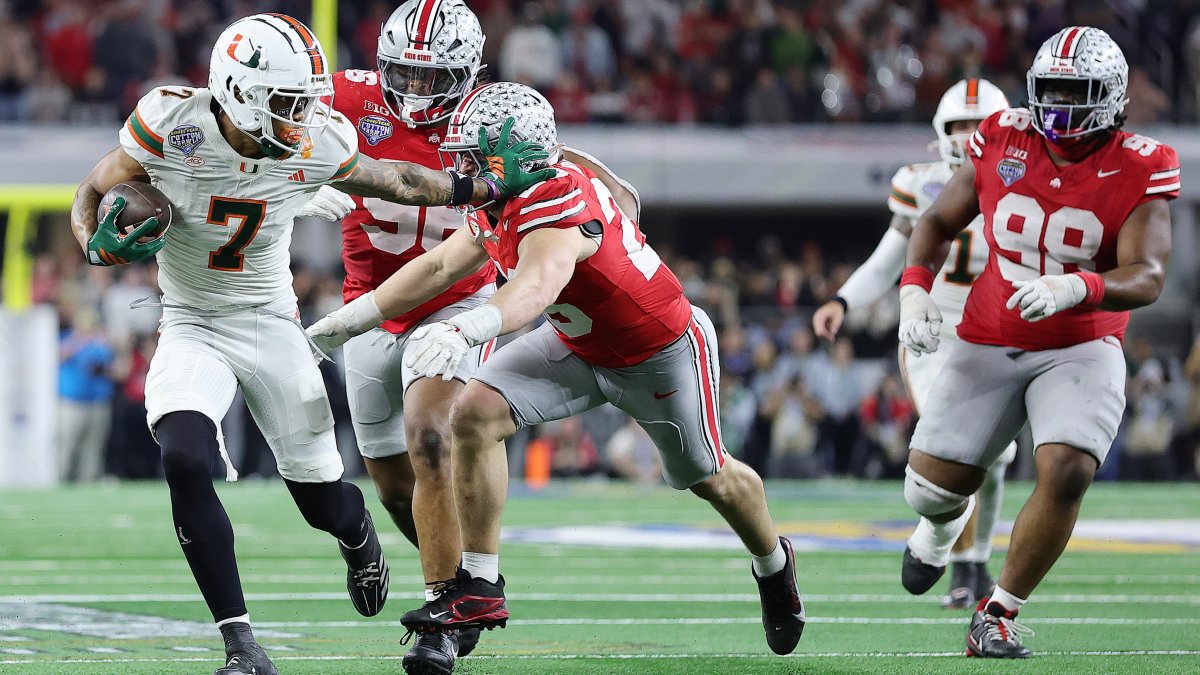 Miami shocks Ohio State in Cotton Bowl CFP quarterfinal – NBC 6 South Florida