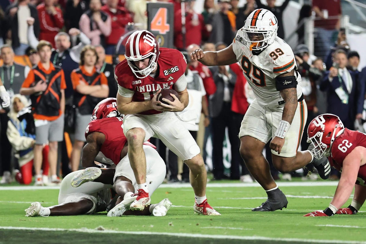 Fernando Mendoza’s run joins list of college football’s best national championship plays