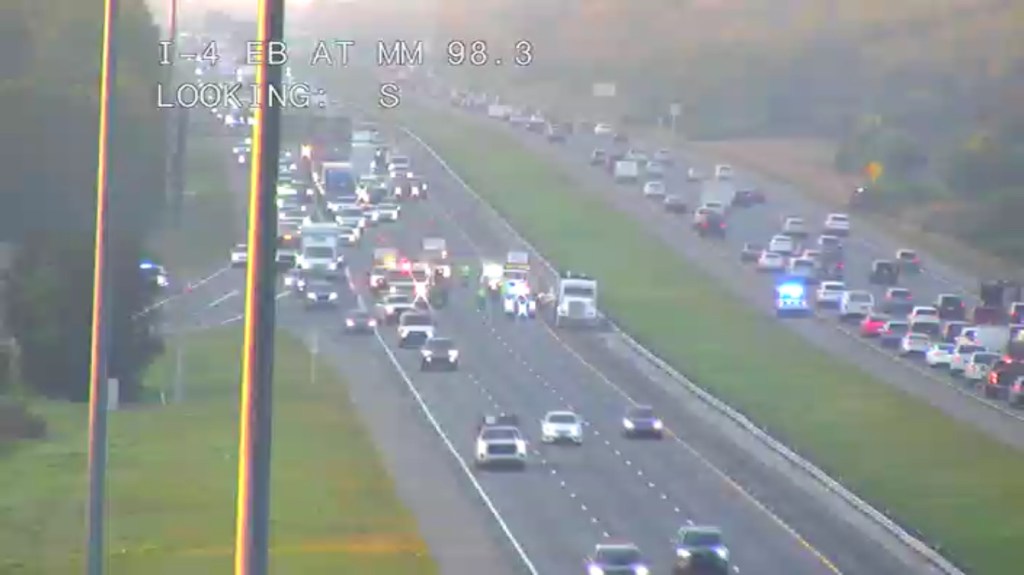 I-4 crash in Seminole County blocks lane near Lake Mary – Orlando Sentinel