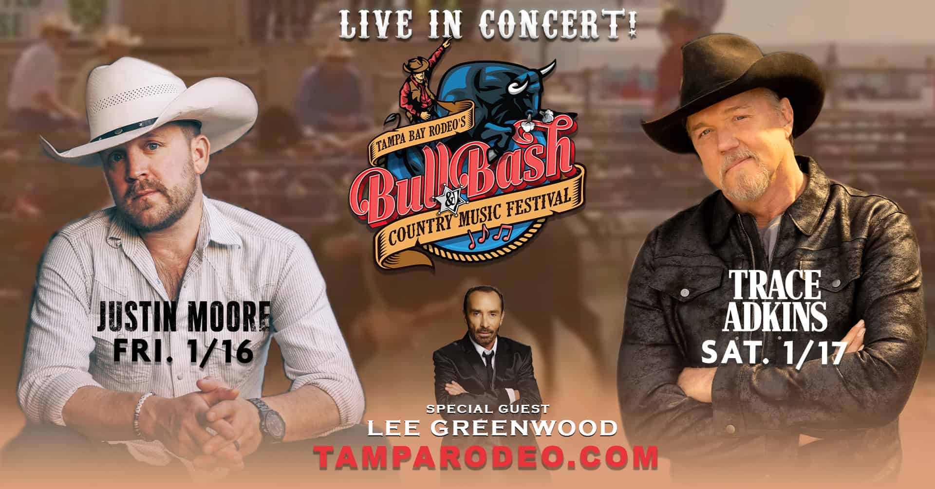Tampa Bay Rodeo’s Bull Bash & Country Music Festival!