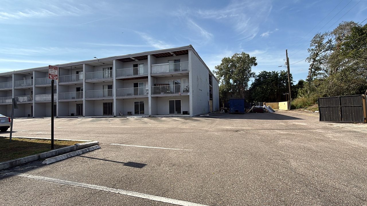 According to an inspection report for Altamonte Terrace Apartments, experts say they found serious structural and safety issues at a pair of buildings on the property. (Spectrum News/Bryanna Howard)