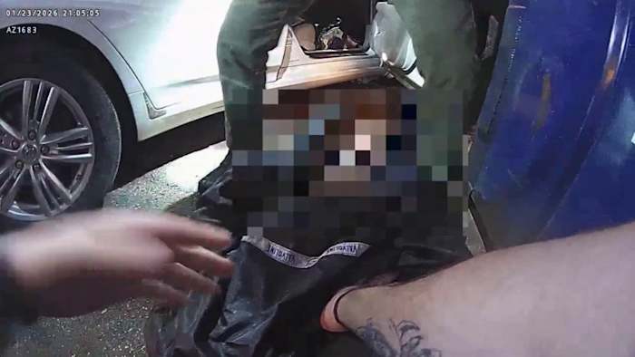 Dashcam, bodycam video captures arrest of Jacksonville man following dramatic chase into Nassau County