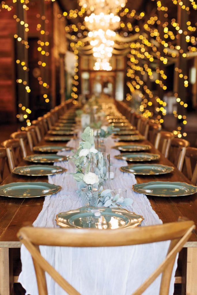 Inside the reception. Photo by Jennifer Sampson