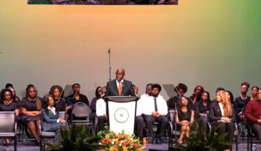 Darrick McGhee Sr., pastor of Bible Based Church, gives keynote address at FAMU MLK Convocation