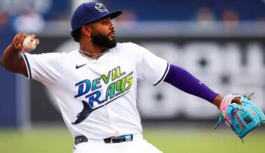 Junior Caminero (Will Vragovic/Tampa Bay Rays)