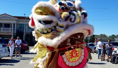 Tampa artist is collecting funds to save Café Hey’s endangered lion dance