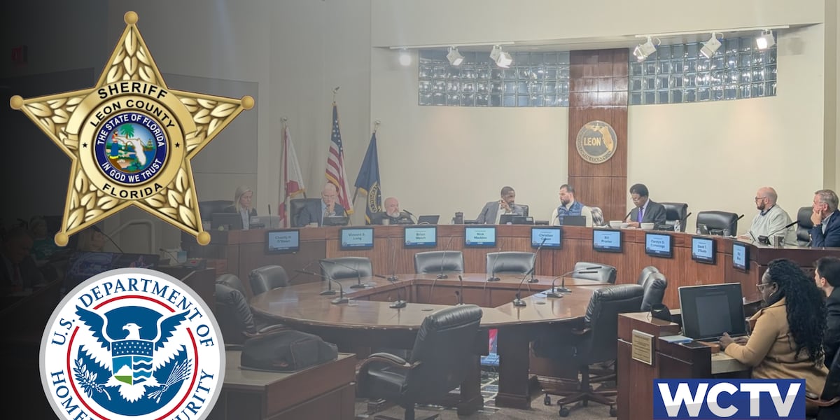 Leon County Commission accepts $500K grant to reimburse expenses incurred for ICE cooperation