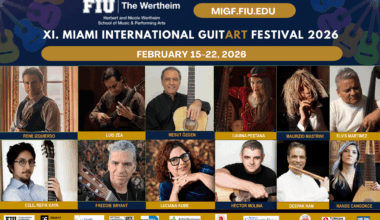 2026 Miami International GuitART Festival Opens on February 15
