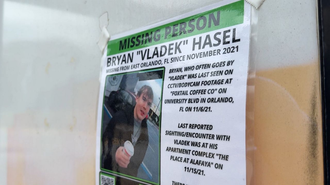 Bethany Hasel holds onto hope that her brother will be found and still puts up posters around Orange County.