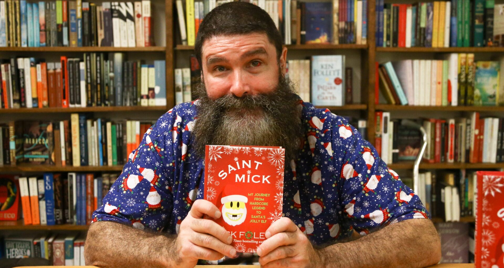 Wrestling legend Mick Foley comes to Tampa on Wednesday