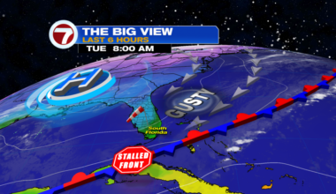 From Chilly to Windy - WSVN 7News | Miami News, Weather, Sports