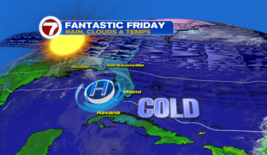 Still Chilly with Changes for the Weekend - WSVN 7News | Miami News, Weather, Sports