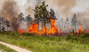 The St. Johns River Water Management District is conducting an 84-acre prescribed burn Friday on the central portion of Hal Scott Regional Preserve and Park in Orange County. (St. Johns River Water Management District)
