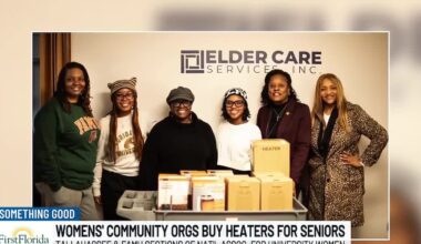Heaters donated to Elder Care Services ahead of dangerously low temperatures