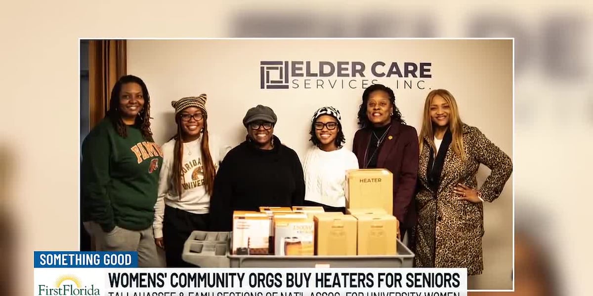 Heaters donated to Elder Care Services ahead of dangerously low temperatures