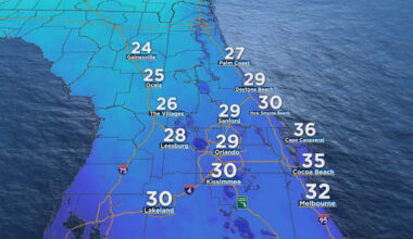 Intense cold not seen in more than a decade could slam Central Florida. Here’s when