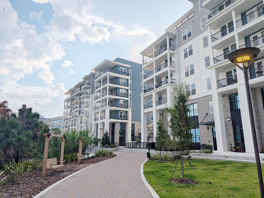 The One Riverside apartment and retail project sits along the St. Johns River at the former Florida Times-Union campus. Norikawa restaurant is planned for this area at the development. The One Riverside apartment and retail project sits along the St. Johns River at the former Florida Times-Union campus. Norikawa restaurant is planned for this area at the development.