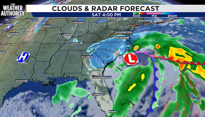 Will there be snow in Florida this weekend? There’s a chance