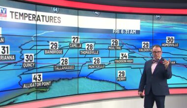 🚍Bus Stop Forecast: Rob has the weather for this morning’s commute