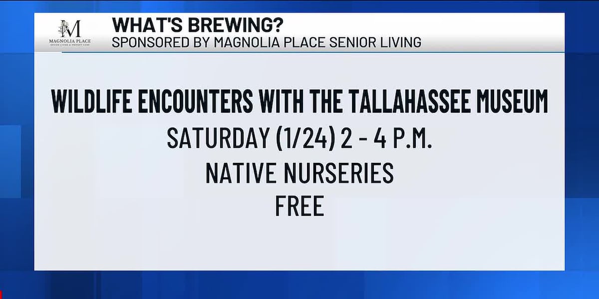 What’s Brewing - Wildlife Encounters with the Tallahassee Museum