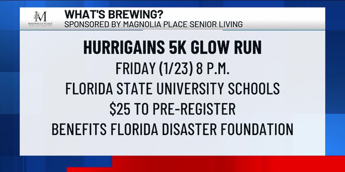 What’s Brewing - HurriGains 5K Glow Run