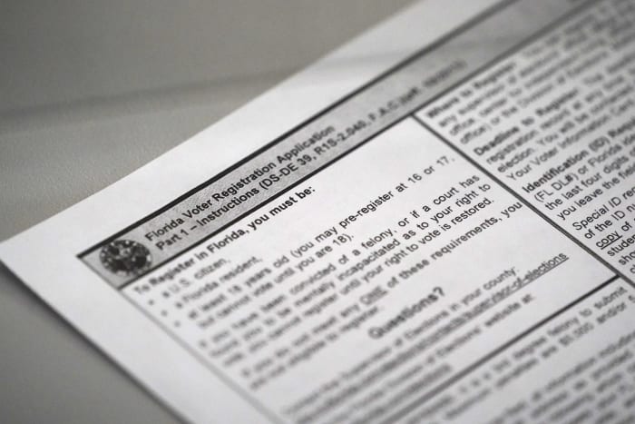 How to make sure you are eligible to vote in Florida for the 2026 elections