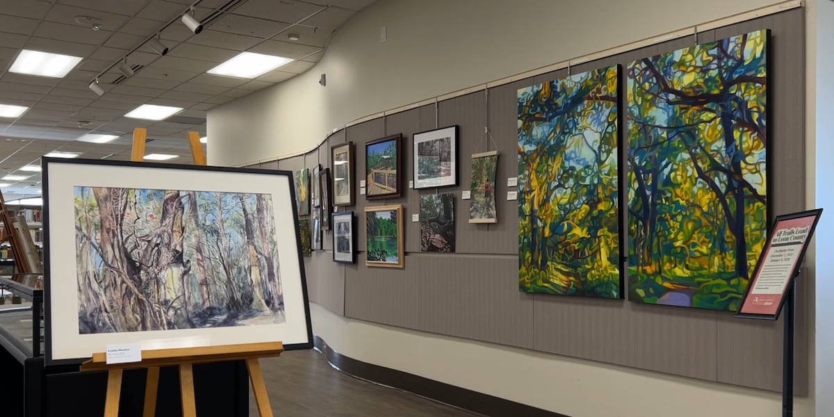 Art display inspired by World Athletics Cross Country Championships recognizes Leon County’s natural landscape