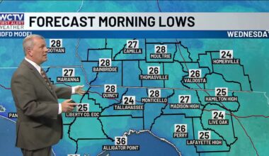 Another night with below-freezing temperatures 🌡️