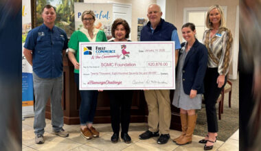First Commerce, SGMC raise thousands with #FlamingoChallenge