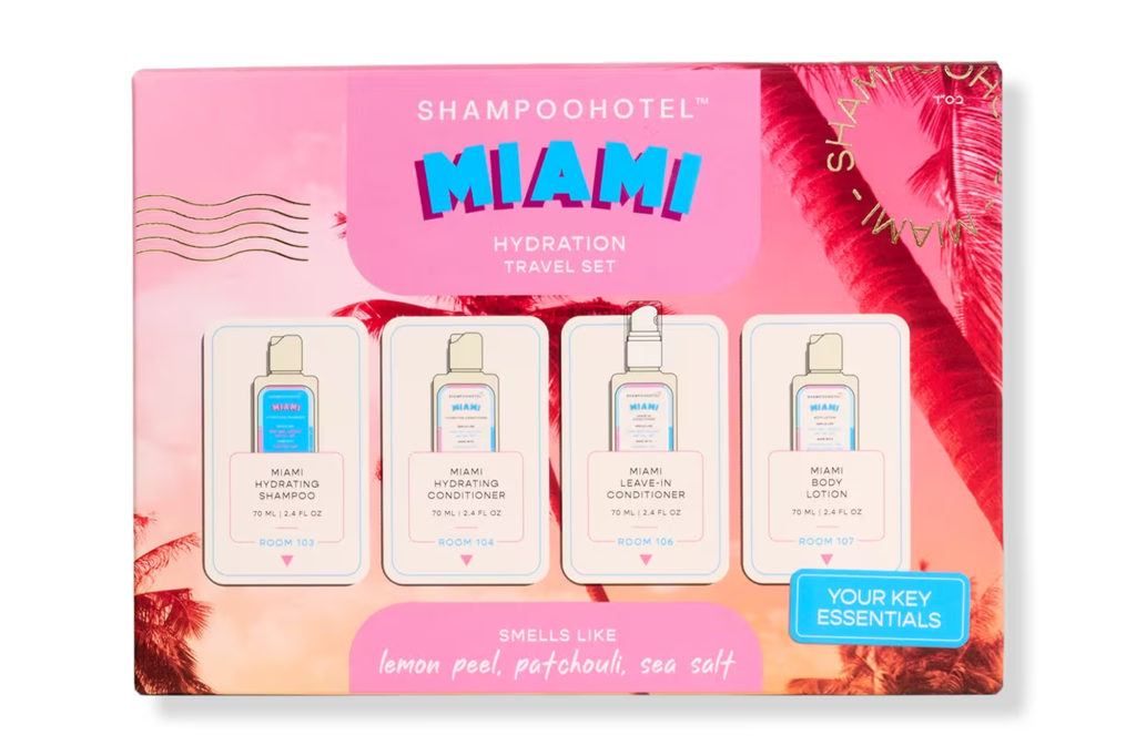 SHAMPOOHOTEL Miami Hydration Travel Kit