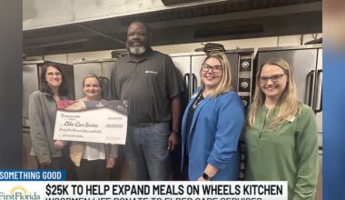 Tallahassee chapter of Woodmen Life donate $25K to help expand Meals on Wheels kitchen