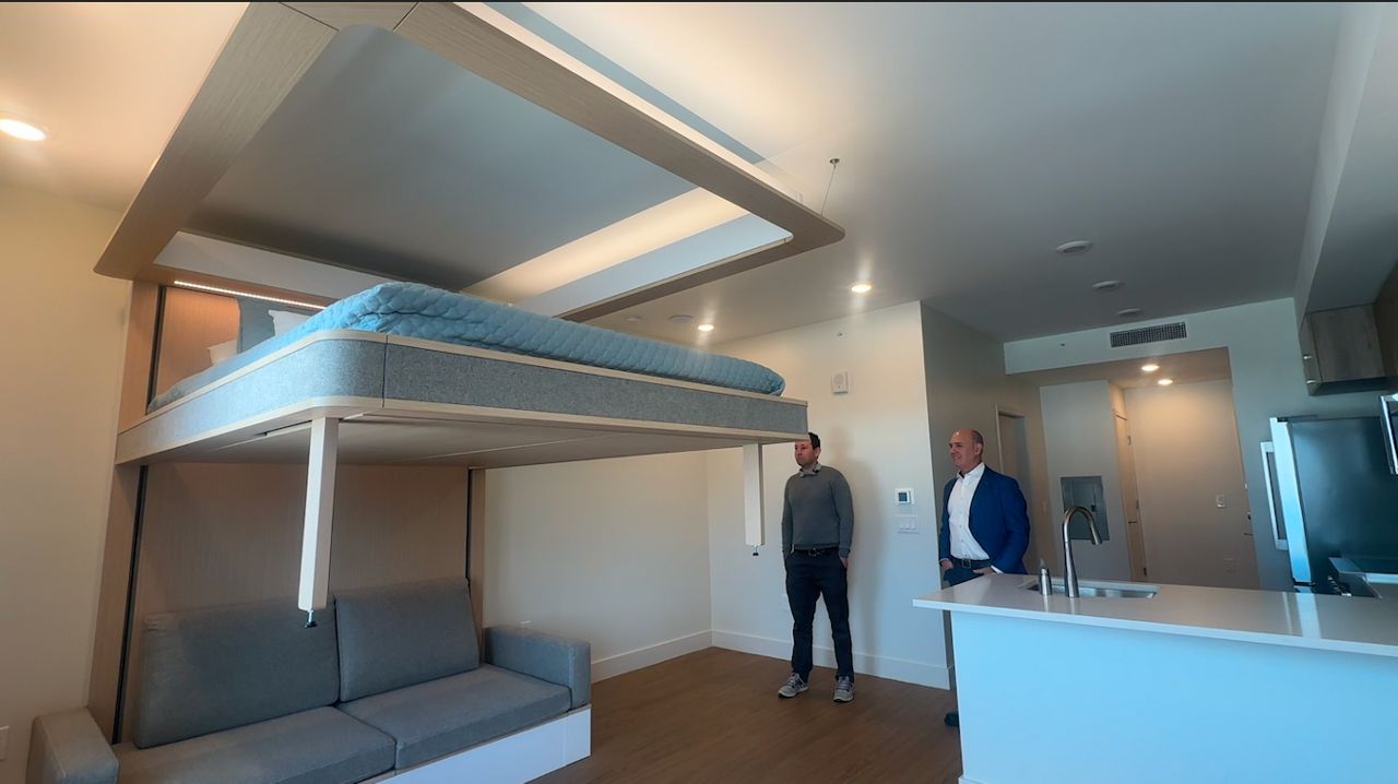 Rents range from $1,600 to $2,200 for furnished units. (Spectrum News/Fadia Patterson)