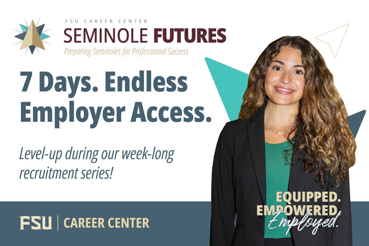 The Seminole Futures Series offers seven days of guided career exploration to help support students at every stage of their professional journey while preparing them for future careers Tuesday, Feb. 3 through Friday, Feb. 13.