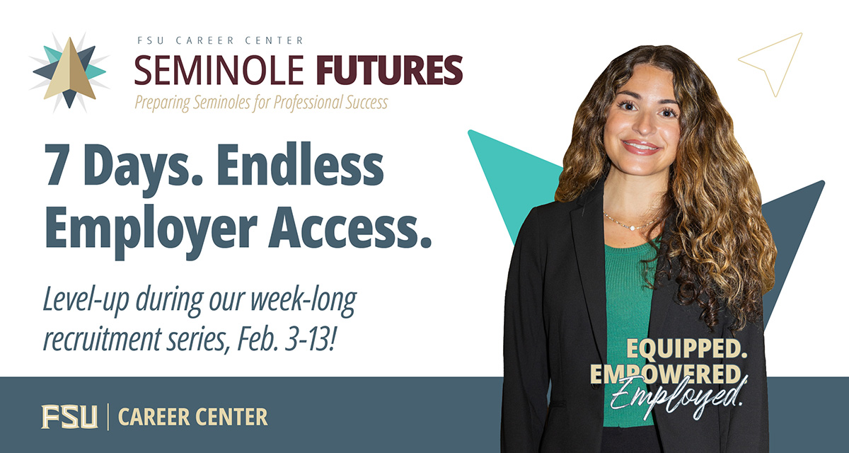 FSU Career Center's Seminole Futures Recruitment Series propels student career prospects and partnerships