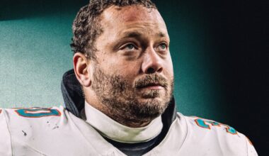 I play for the Miami Dolphins. This is the mental lesson I learned this season