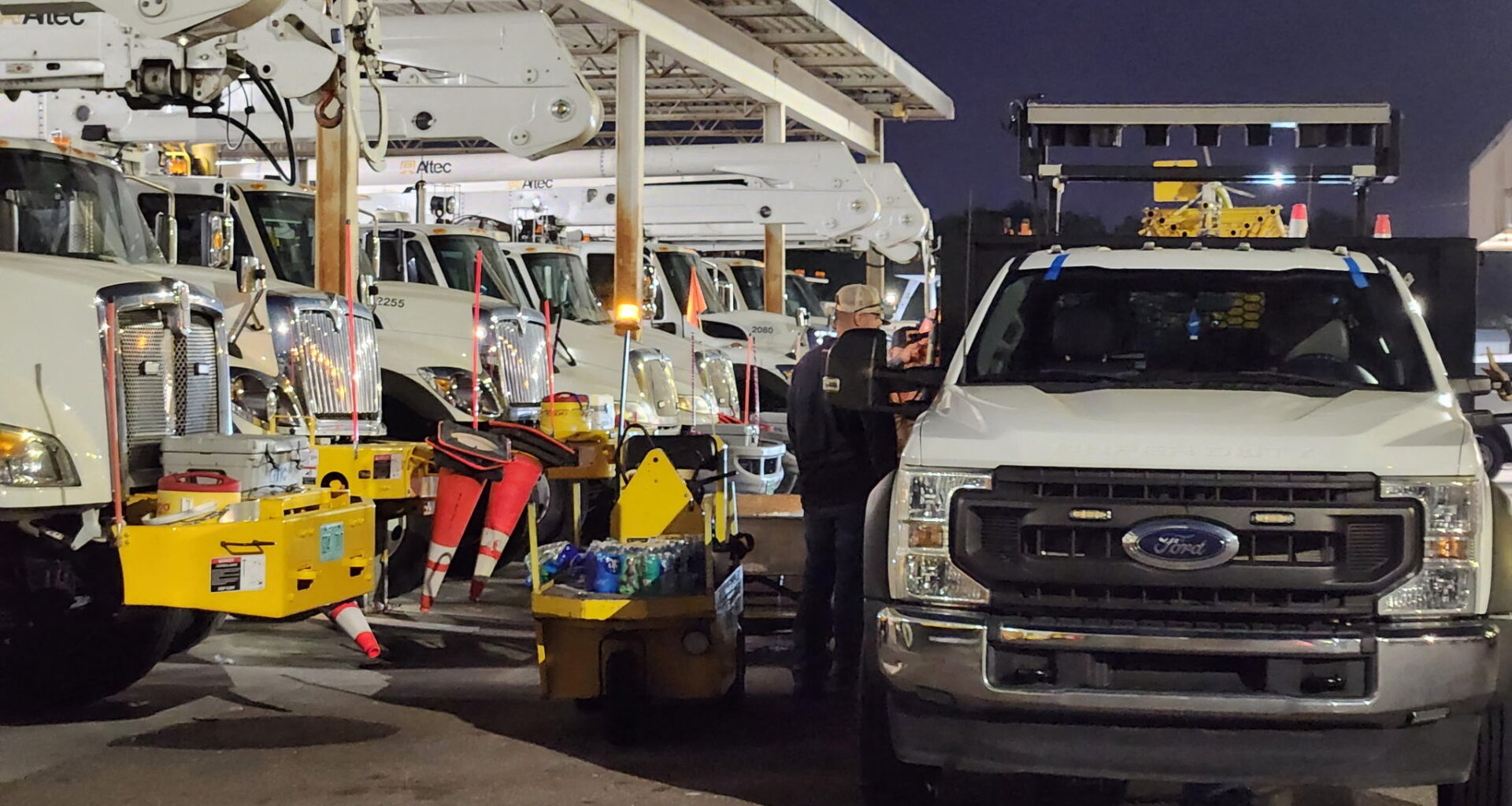 TECO workers head north to to help the South in Winter storm recovery