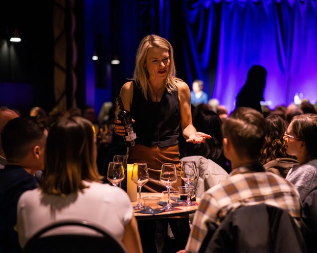 "In Pour Taste: A Comedy Wine Tasting Experience" will come to the Broward Center for the Performing Arts in Fort Lauderdale Jan. 8-25 as part of the Broward Off Center Series. (In Pour Taste/Courtesy)