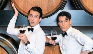 Wine tasting and comedians at Broward Center