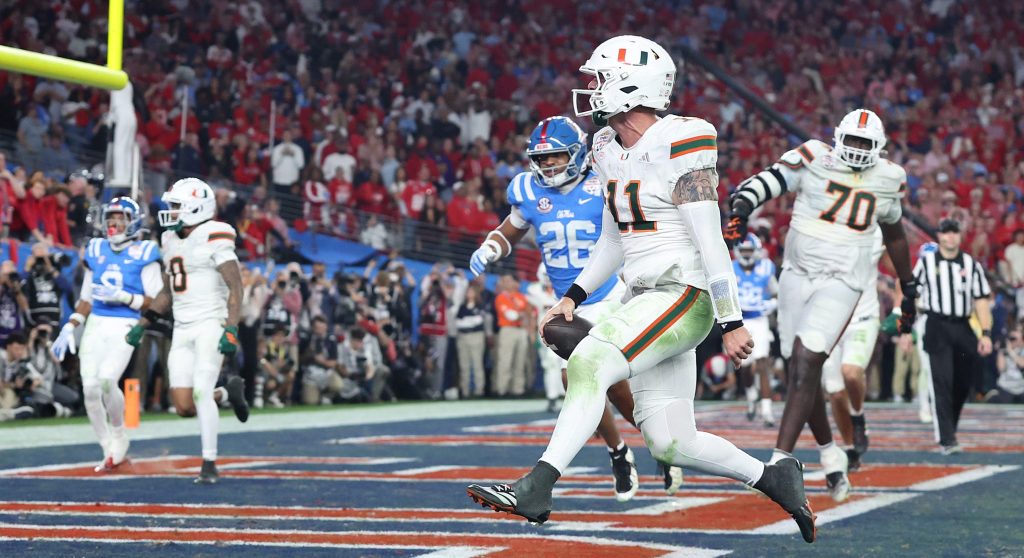 Beck delivers moment of Miami's 31-27 win against Mississippi