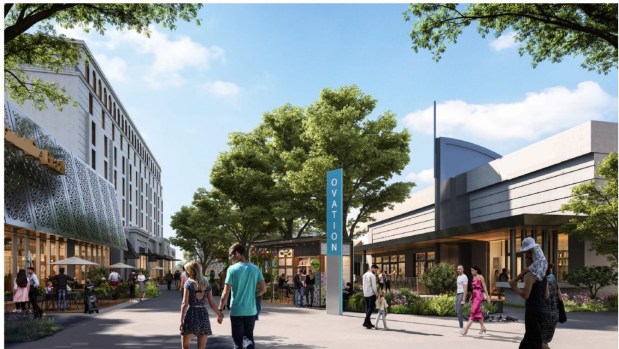 The district will be divided into five zones, starting with The Celebration, which will feature adult and family-friendly retail, dining and entertainment. (Courtesy of Accesso)