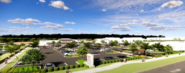 Trelago Market owner Harbour Retail Partners is planning a 12,500-square-foot Trader Joe's in the Maitland shopping center. (Rendering courtesy of Harbour Retail Partners)