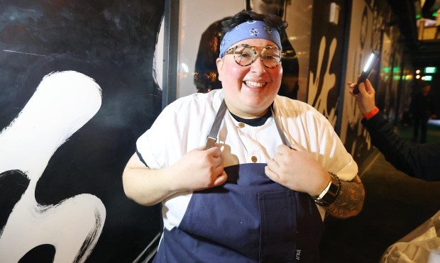 Chef Wendy Lopez is pictured during the Ramen Rumble at Morimoto Asia in Disney Springs on Tuesday, January 23, 2024. (Stephen M. Dowell/Orlando Sentinel)