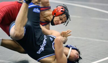 Freedom, Hagerty win FHSAA dual wrestling quarterfinals