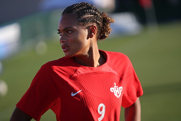 Lake Highland Prep senior Lael Hill, the Sentinel's girls soccer player of the year last season, leads the Highlanders into the state's regional quarterfinals on Monday. (Chris Hays/Orlando Sentinel)