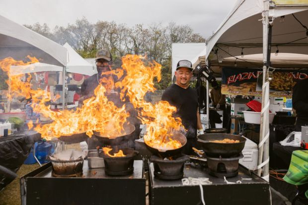 Food is among Panda Fest's biggest draws, featuring 80+ vendors showcasing dishes from across Asia. (Photo courtesy Panda Fest)