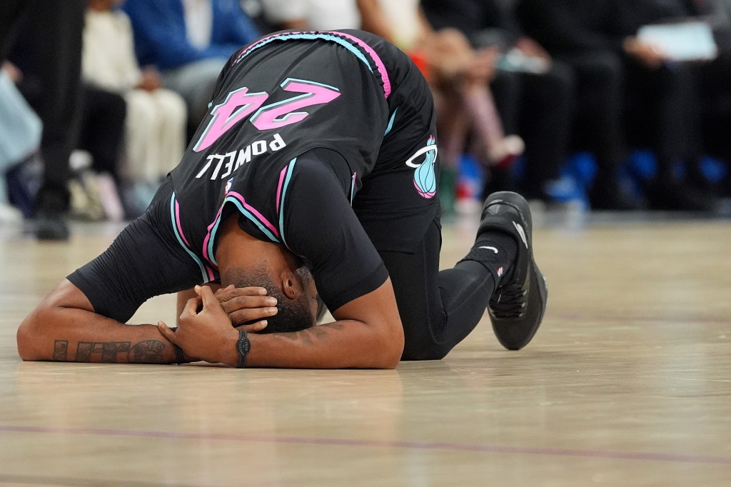 Miami Heat's Norman Powell pushing through the pain