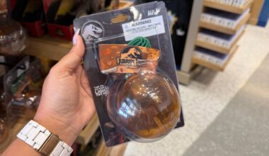 Light-Up Jurassic Park Amber Rebound Ball.