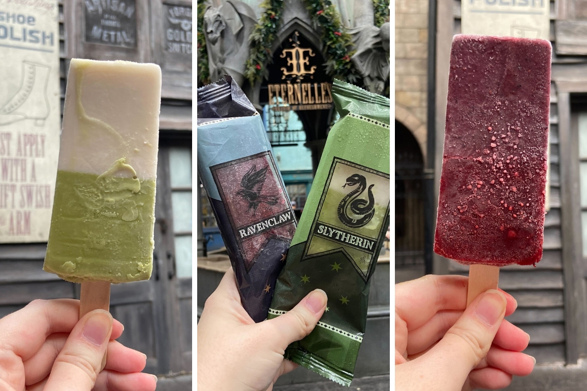 Refresh and Represent with Hogwarts House-Inspired Ice Lollies at Universal Orlando